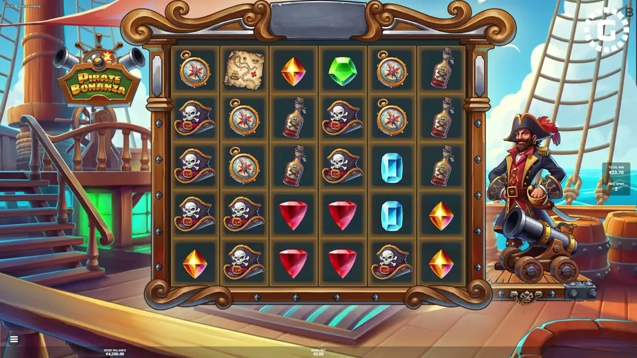 Pirate Bonanza 2 avis : inscription et mode démo